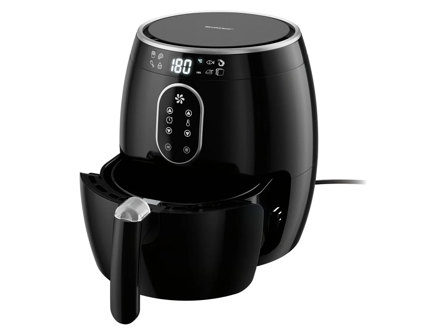 SILVERCREST® KITCHEN TOOLS hot air fryer »SHFD 1350«, with digital touchscreen
