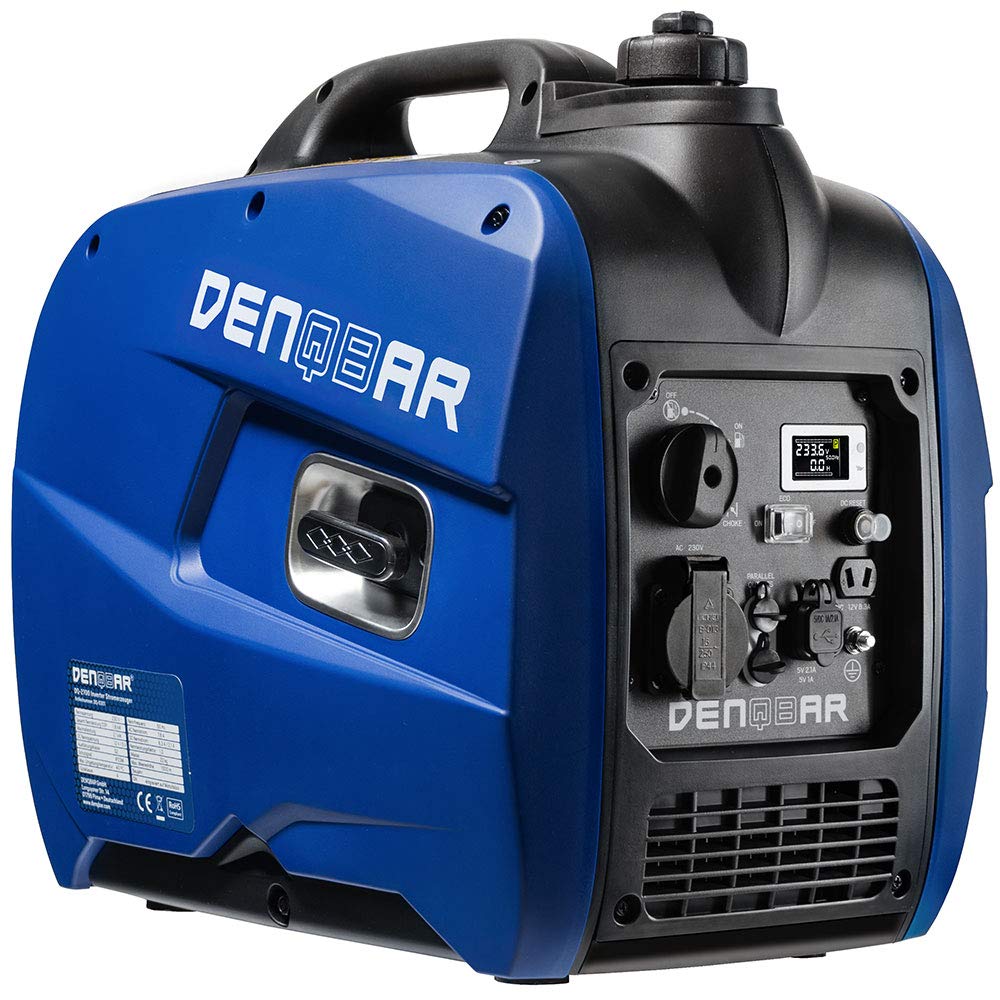 DENQBAR 2100 W Inverter Power Generator, Emergency Generator, Electric Generator Petrol Operated DQ-2100