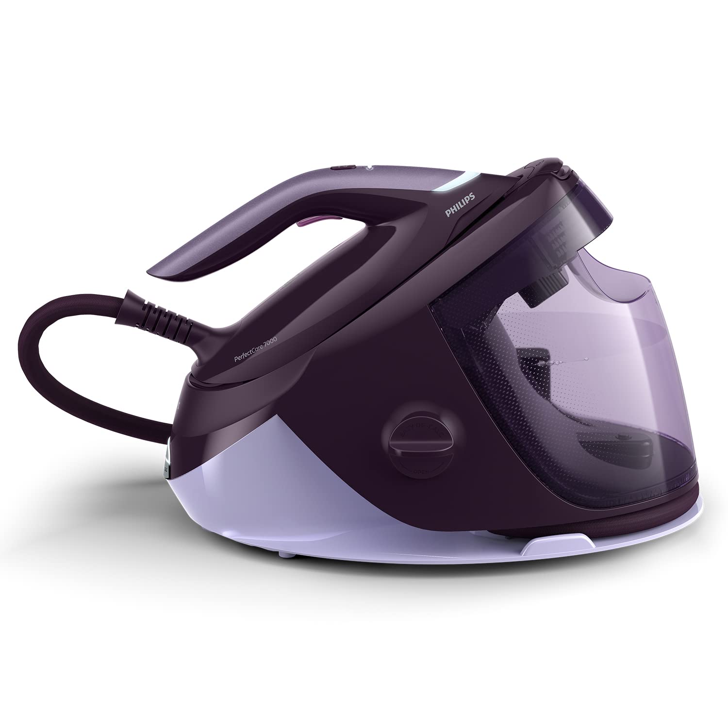 Philips PerfectCare Series 7000 Steam Generator - 2100W, 600g, 8 bar pressure, OptimalTEMP Technology, 1.8 L tank, Purple (PSG7150/30)