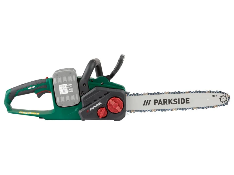 PARKSIDE® 40 V Akku-Kettensäge »PKSA 40-Li B2«, Set mit 2 Akkus und Doppelladegerät