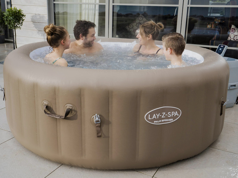 Bestway LAY-Z-SPA Whirlpool »Palm Springs« AirJet™ Ø 196 x 71 cm, rund