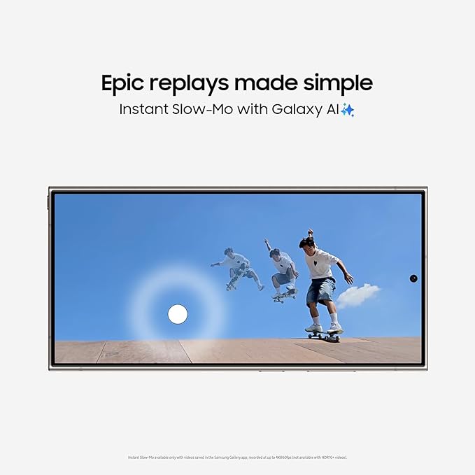 SAMSUNG Galaxy S24 Ultra Cell Phone 512GB Titanium Yellow