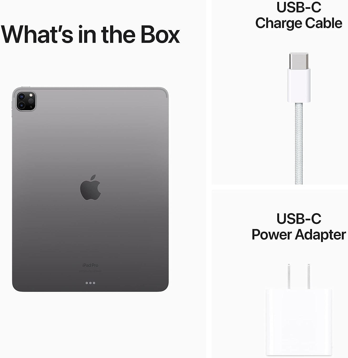 Apple iPad Pro 12.9-inch (6th Generation): with M2 chip, Liquid Retina XDR Display,  Wi-Fi 6E, 12MP front/12MP and 10MP Back Cameras, Face ID, All-Day Battery Life – Space Gray