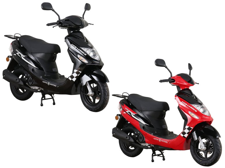 Alpha Motors Mofaroller CityLeader 50 ccm 25 km/h / 45 km/h, EURO5