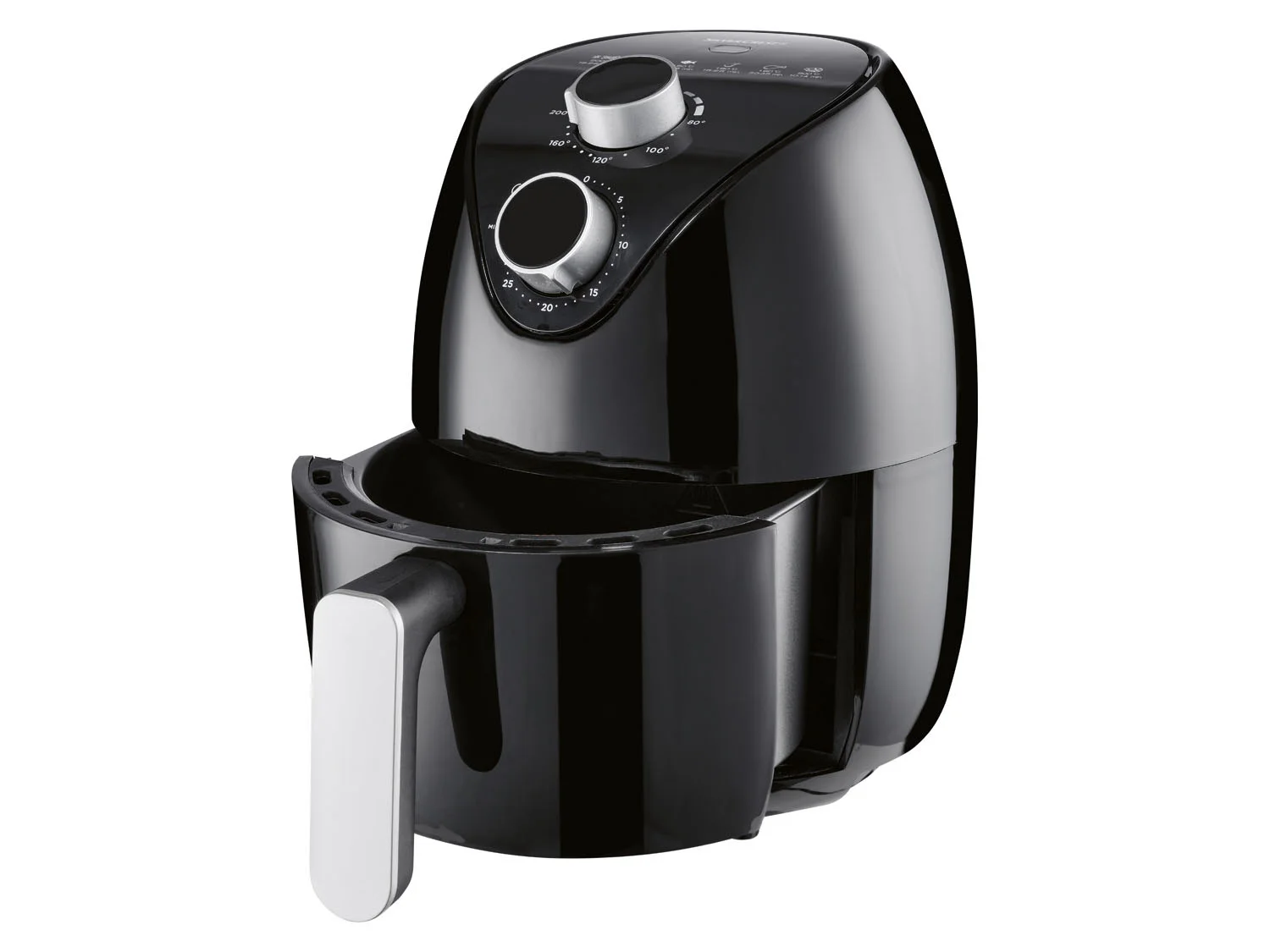 SILVERCREST® KITCHEN TOOLS hot air fryer »SHLF 1000 A1«, 1000 W, with timer