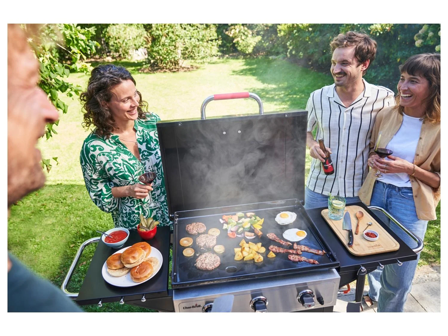 Grillplatten-Gasgrill »Griddle 3400«, mit großer Gusseisenplatte