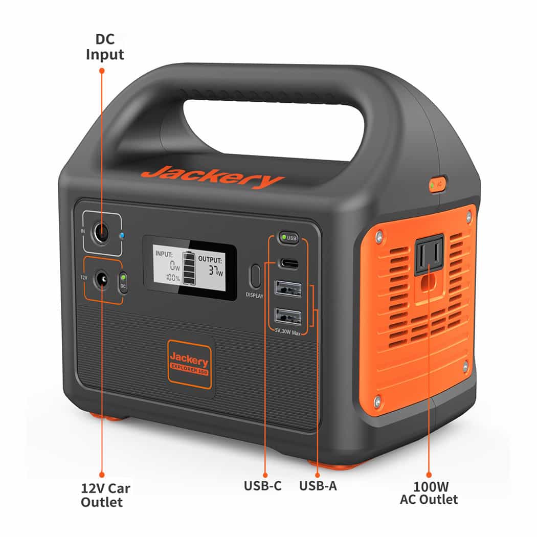 Jackery Solar Generator 160 ( Jackery 160 + SolarSaga 60W)