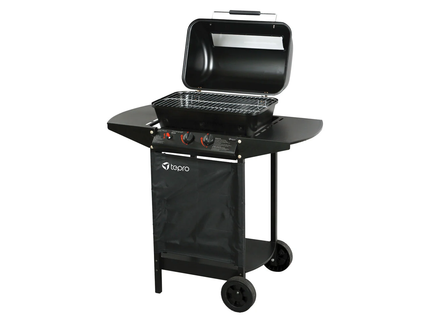 Lavasteingasgrill »Irvine«, 5,4 kW, mit Piezo-Zündung