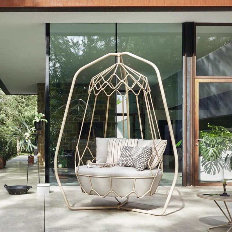 Balcony Hanging Basket Outdoor Nordic Swing Rocking Chair Courtyard Villa Leisure Double Sofa
