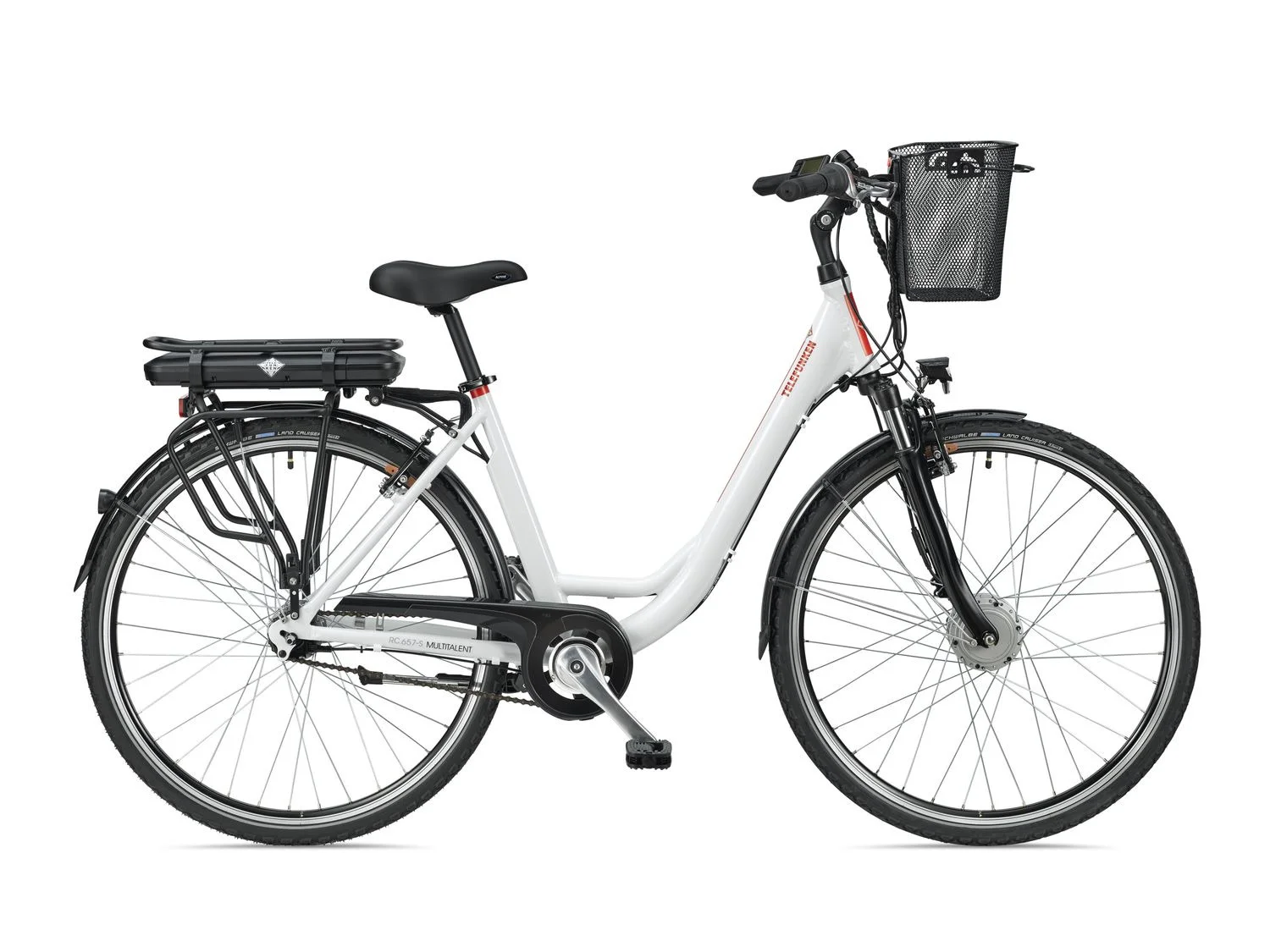 TELEFUNKEN E-Bike »Multitalent RC657-S«, Pedelec, Citybike, 28 Zoll, 100 km Reichweite