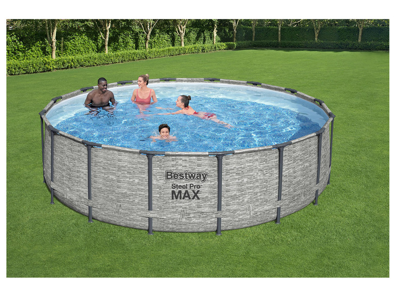 Bestway Bestway Steel Pro Max™ Framepool Komplett-Set 488x122 cm