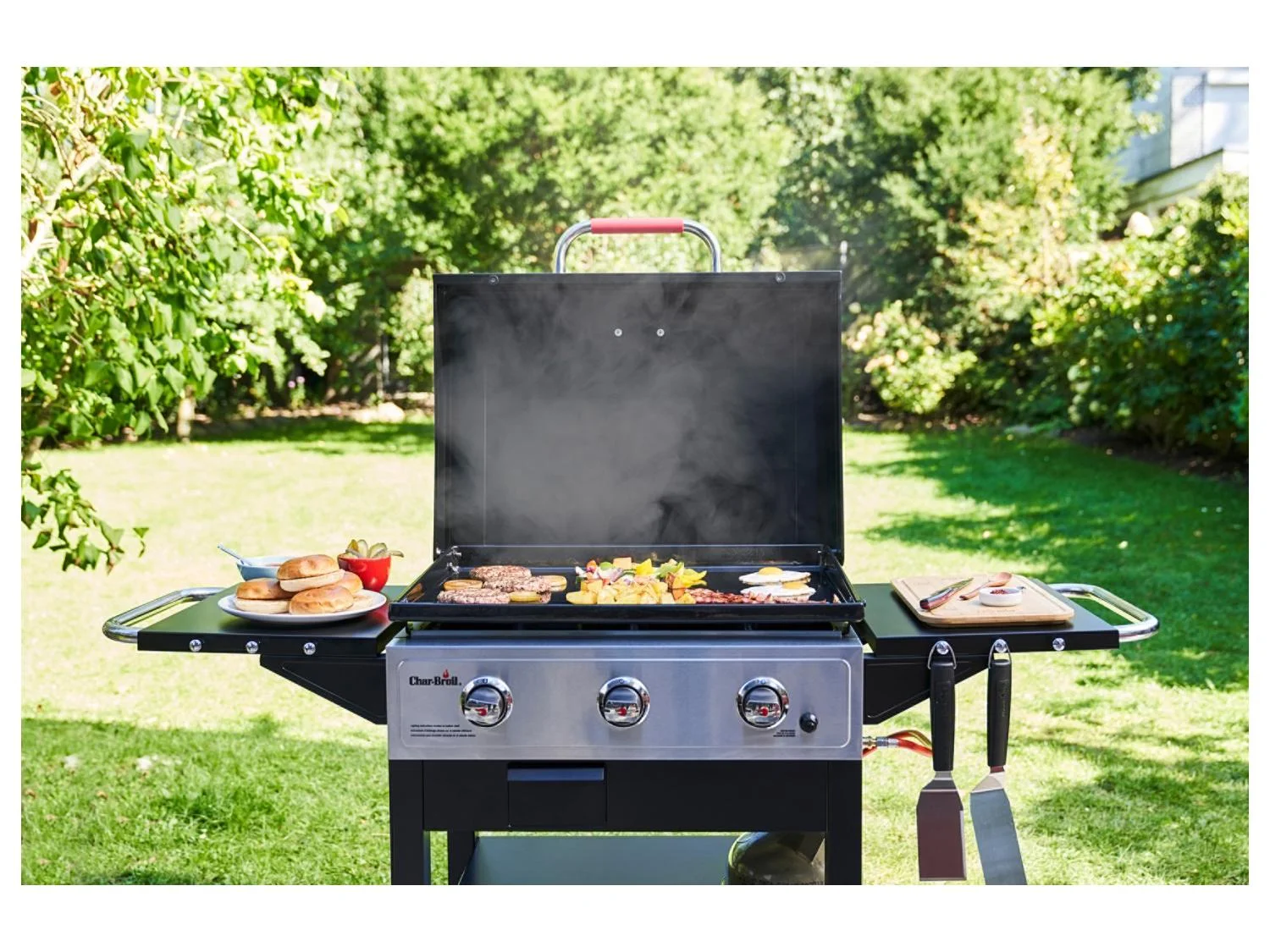 Grillplatten-Gasgrill »Griddle 3400«, mit großer Gusseisenplatte