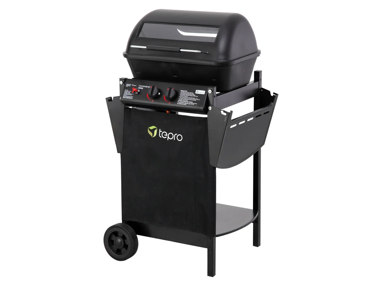 Lavasteingasgrill »Irvine«, 5,4 kW, mit Piezo-Zündung