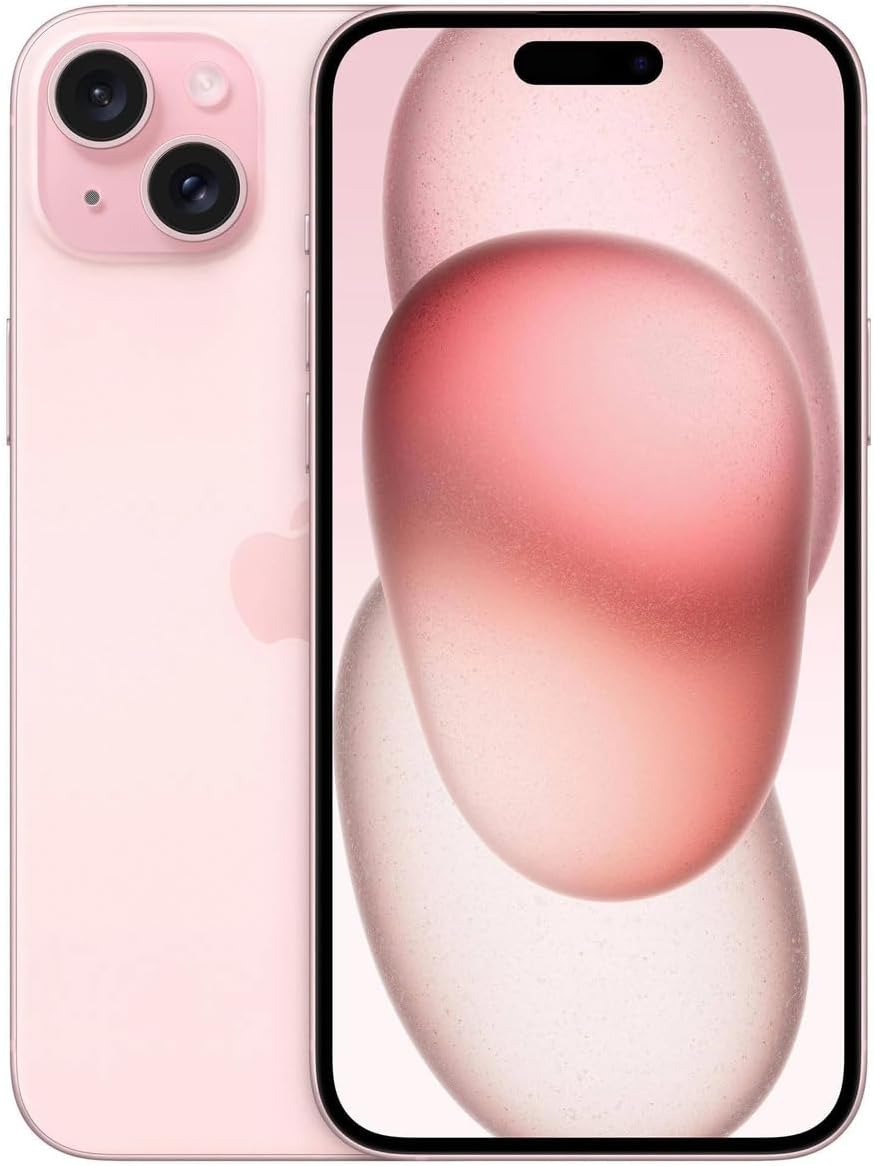 Apple iPhone 15 Plus, 128GB, Pink