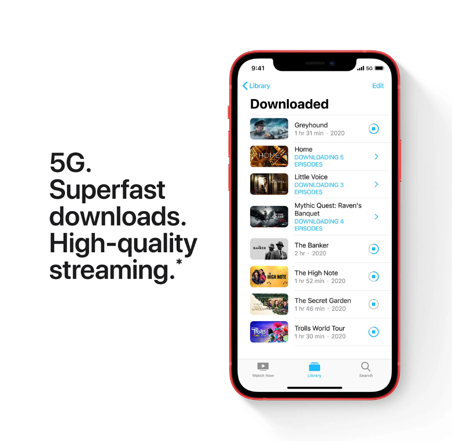 Apple iPhone 12 Mini (64GB, Red)