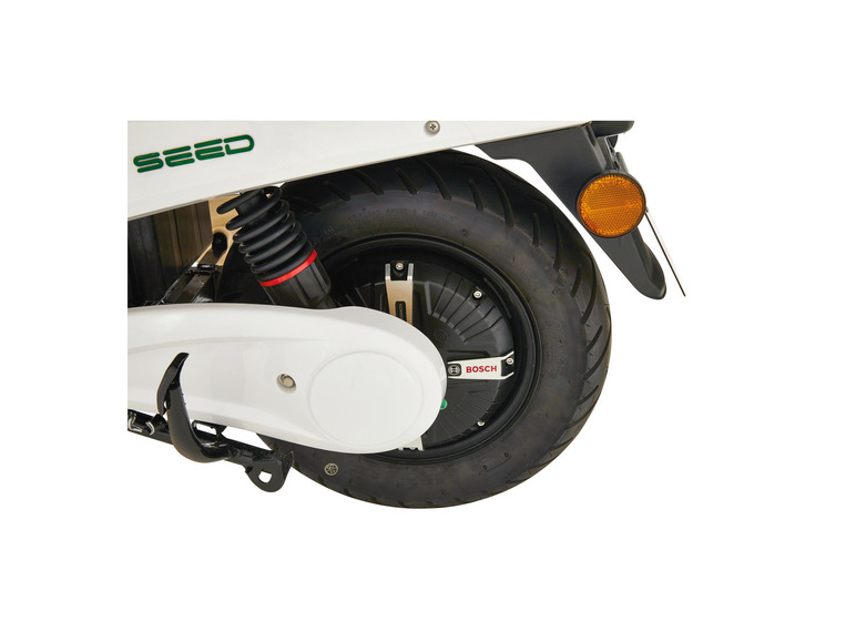 GreenStreet Elektroroller SEED Plus 1200 W 45 km/h inkl. 2 Akkus und Topcase