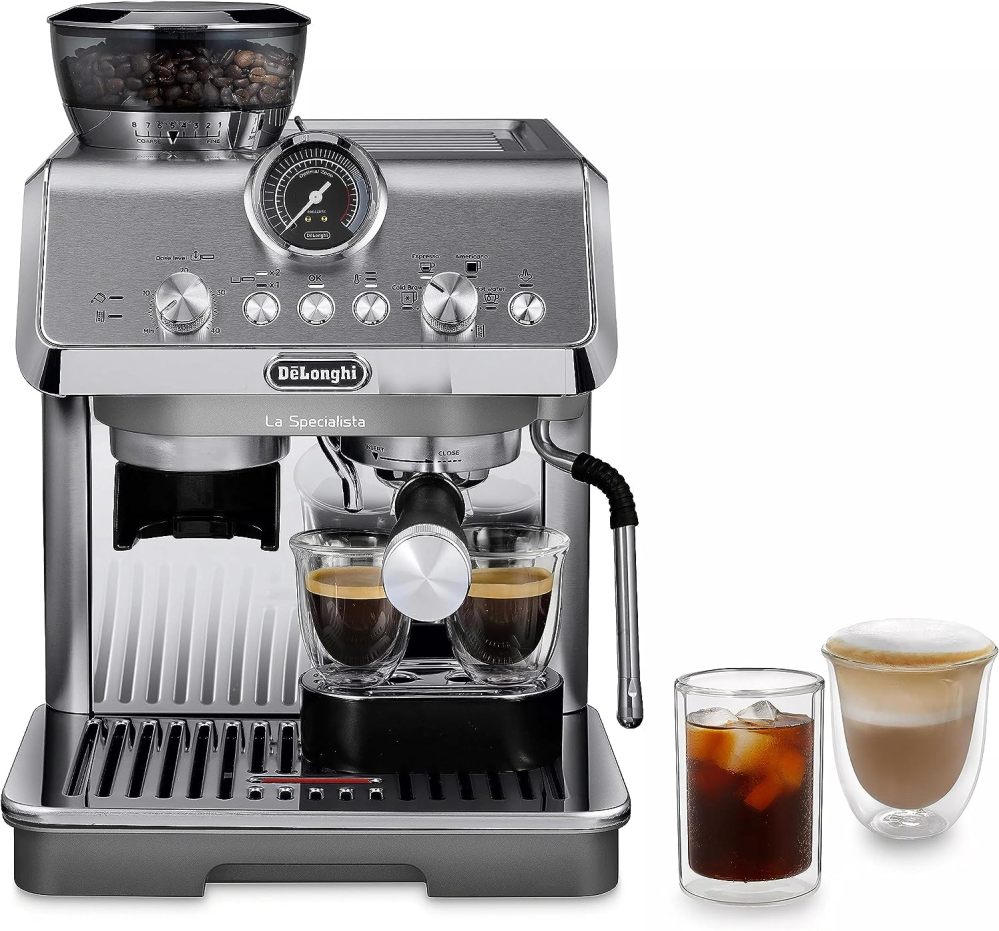 De'Longhi EC9255M La Specialista Arte Evo Espresso Machine with Cold Brew