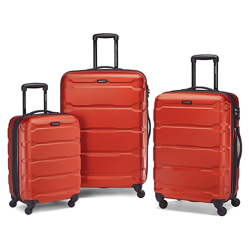Samsonite Omni PC Hardside Expandable Luggage with Spinner Wheels,  3-Piece Set (20/24/28)