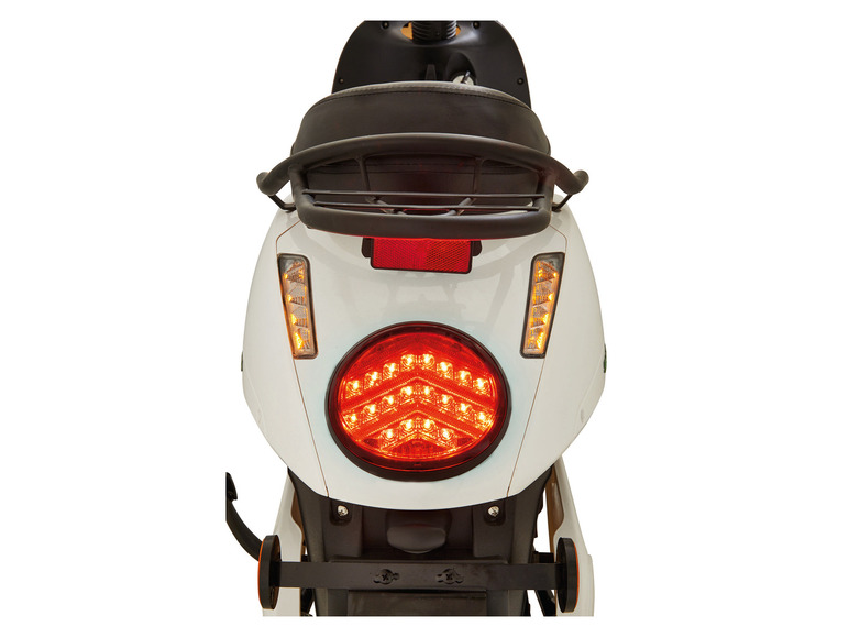 GreenStreet Elektroroller SEED Plus 1200 W 45 km/h inkl. 2 Akkus und Topcase