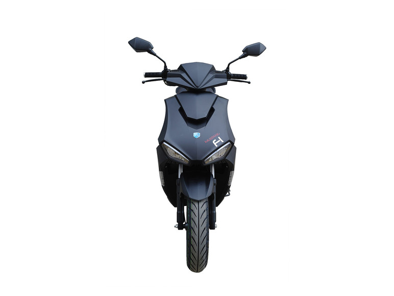 Alpha Motors Motorroller Mustang FI 125 ccm 85 km/h EURO 5, mattschwarz