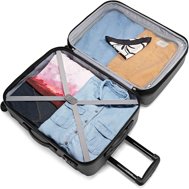 Samsonite Omni PC Hardside Expandable Luggage with Spinner Wheels,  3-Piece Set (20/24/28)