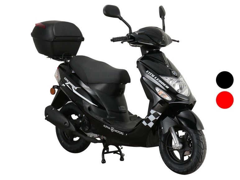 Alpha Motors Motorroller CityLeader 50 ccm EURO 5 inkl. Topcase