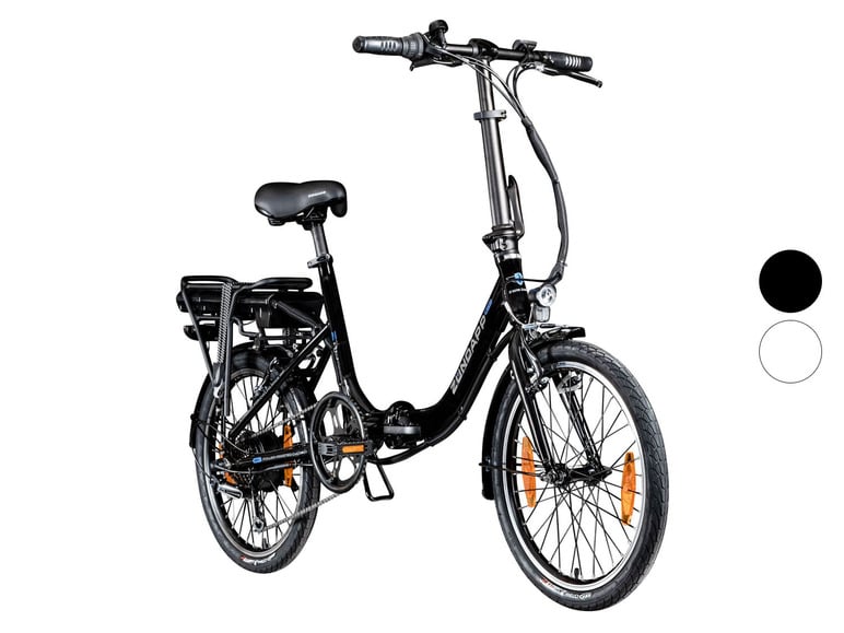 Zündapp Faltrad E-bike Klapprad Pedelec »Z110«, 20 Zoll, StVZO, Tiefeinsteiger