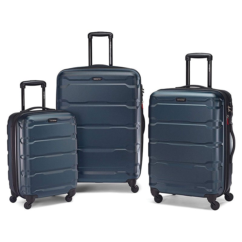 Samsonite Omni PC Hardside Expandable Luggage with Spinner Wheels,  3-Piece Set (20/24/28)