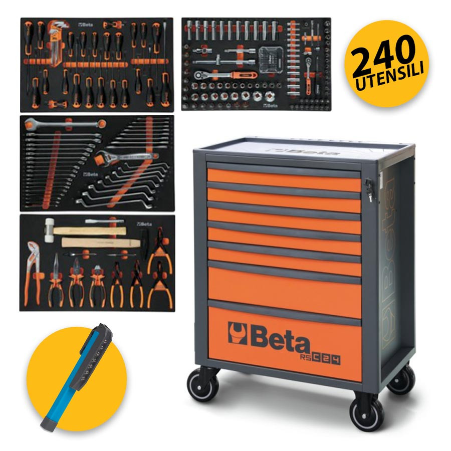 Big Sale- special tool box 240 Utensili