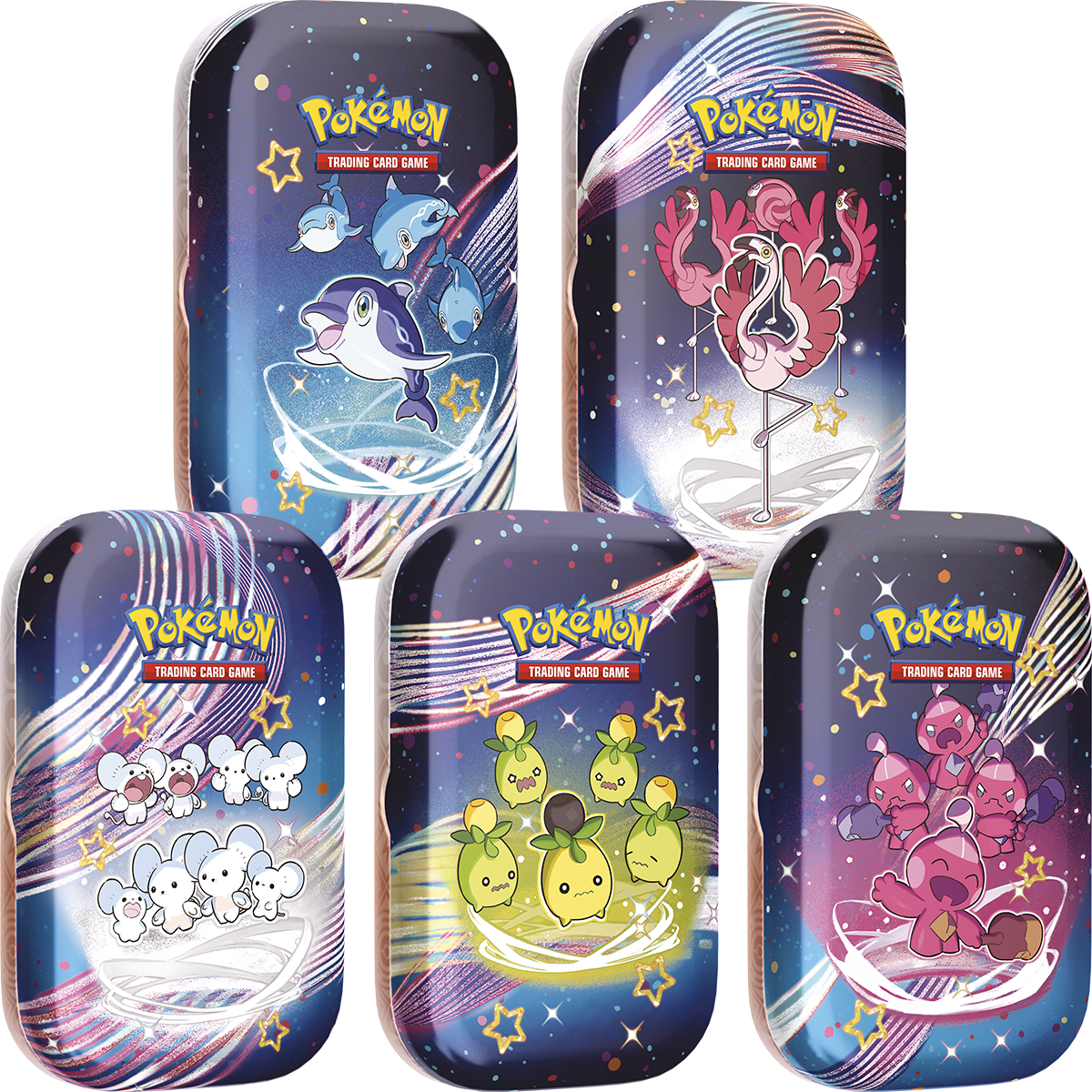 Pokémon destino di paldea mini tin assortito