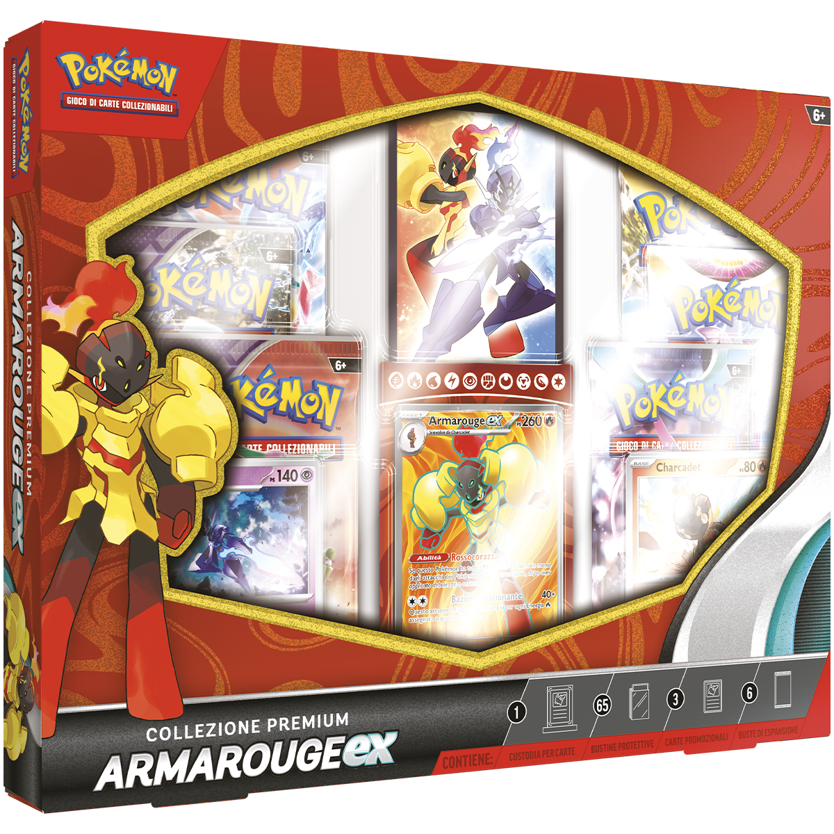 Pokémon collezione premium armarouge-ex