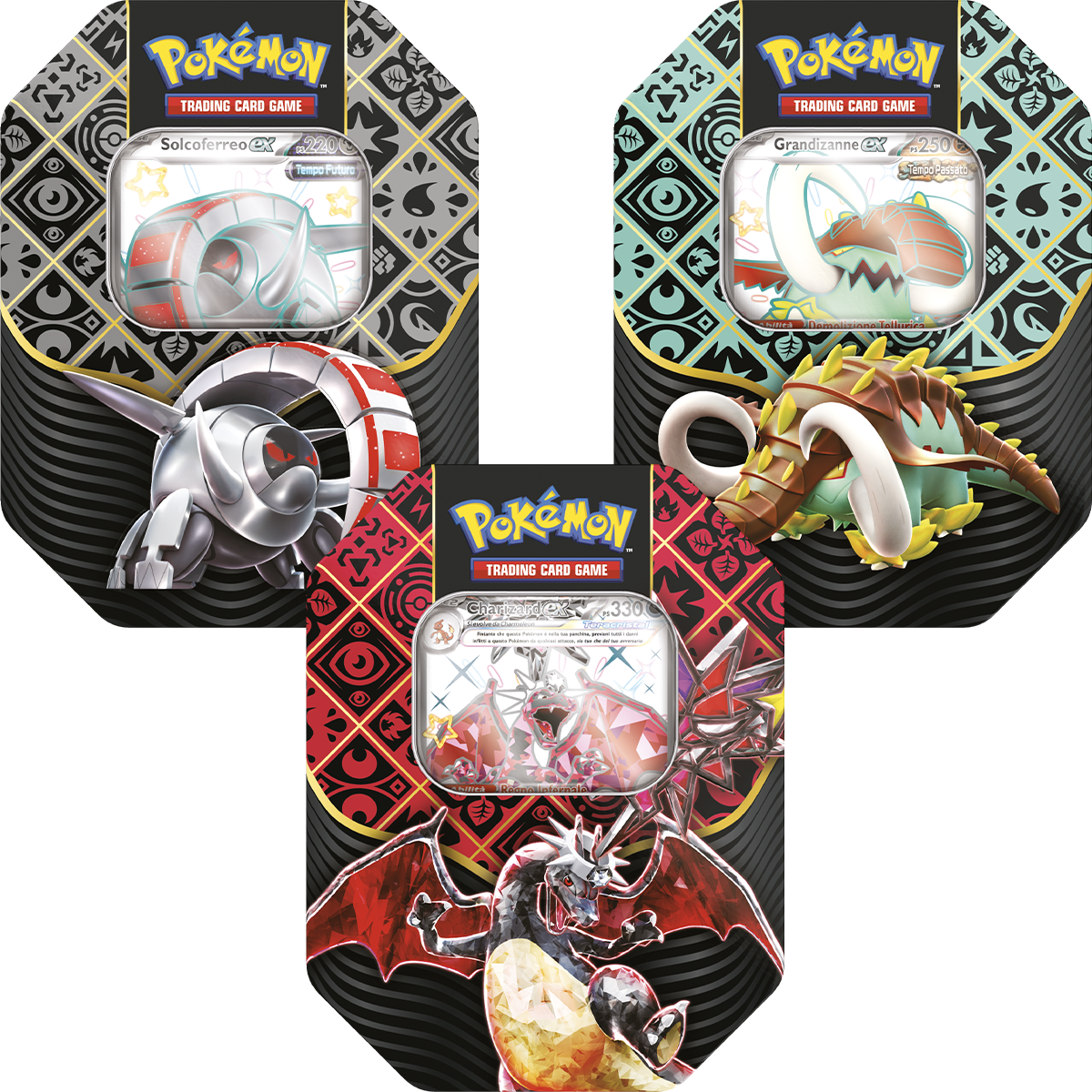 Pokémon destino di paldea tin da collezione assortito