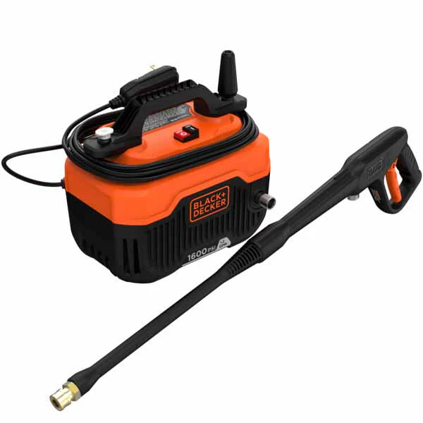 Black & Decker BEPW1600 1,600 MAX PSI 1.2 GPM Electric Cold Water Pressure Washer