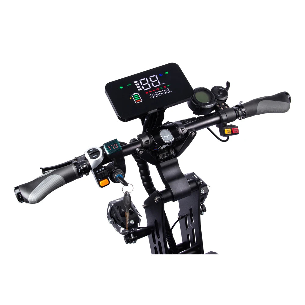 FLJ Upgraded 8000W 13inch fat wheel 72V Electric Scooter