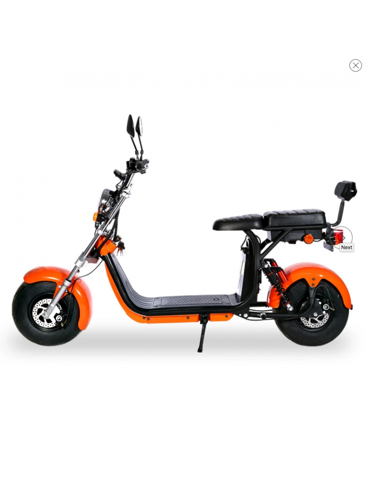 Fanco CITY COCO RANGE 2 AUTONOMY 110 KM 1500 WATTS 40AH ROAD APPROVED