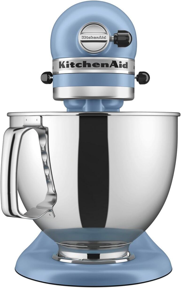 KitchenAid Artisan Series 5 Quart Tilt Head Stand Mixer with Pouring Shield KSM150PS, Onyx Black