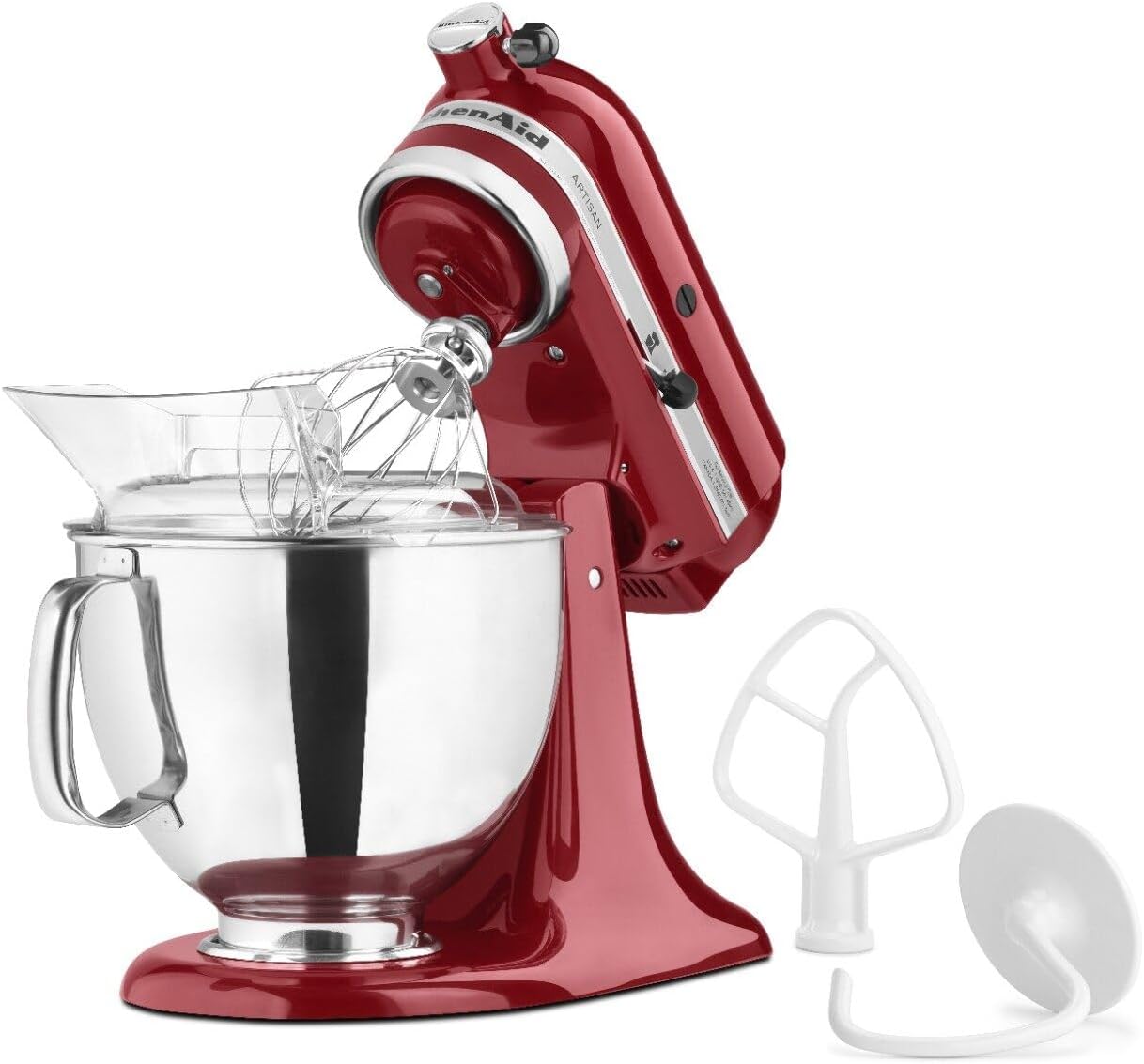 KitchenAid Artisan Series 5 Quart Tilt Head Stand Mixer with Pouring Shield KSM150PS, Onyx Black