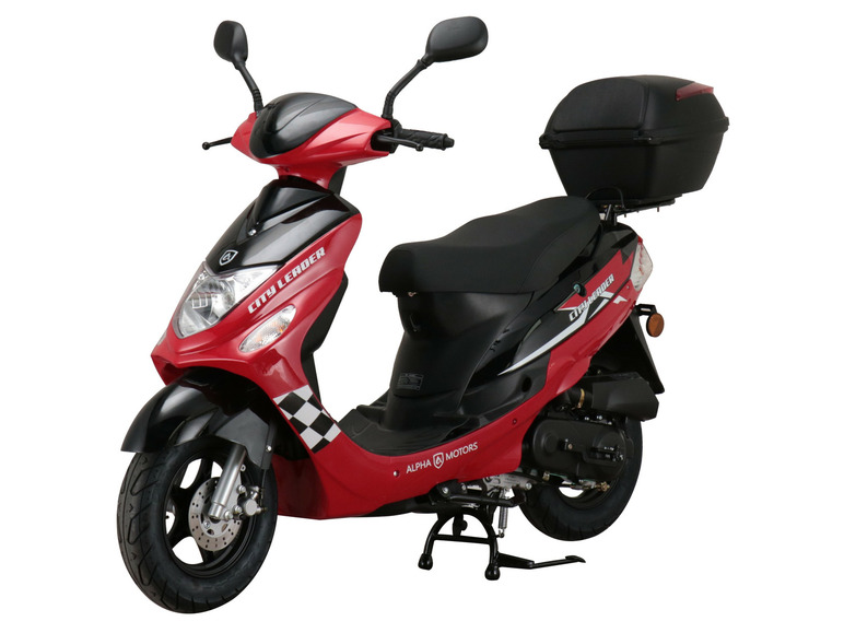 Alpha Motors Motorroller CityLeader 50 ccm EURO 5 inkl. Topcase