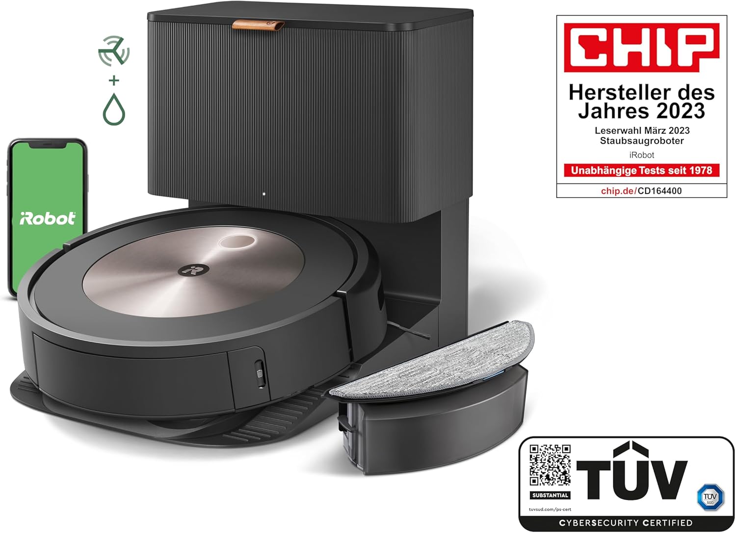 iRobot Roomba Combo j5+ (j5576) Vacuum and Mop Robot