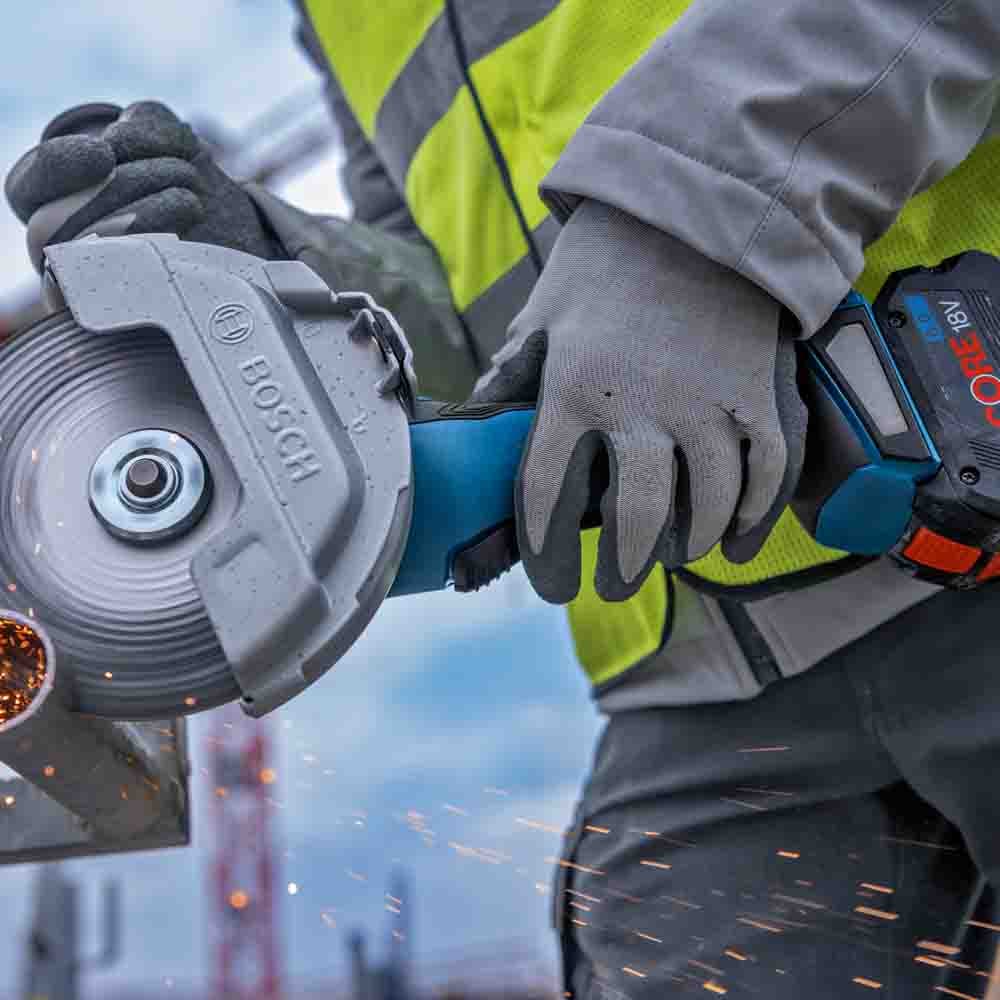 BOSCH 18V BITURBO Brushless 180mm Angle Grinder Skin GWS 18V-180 PC 06019H6E01