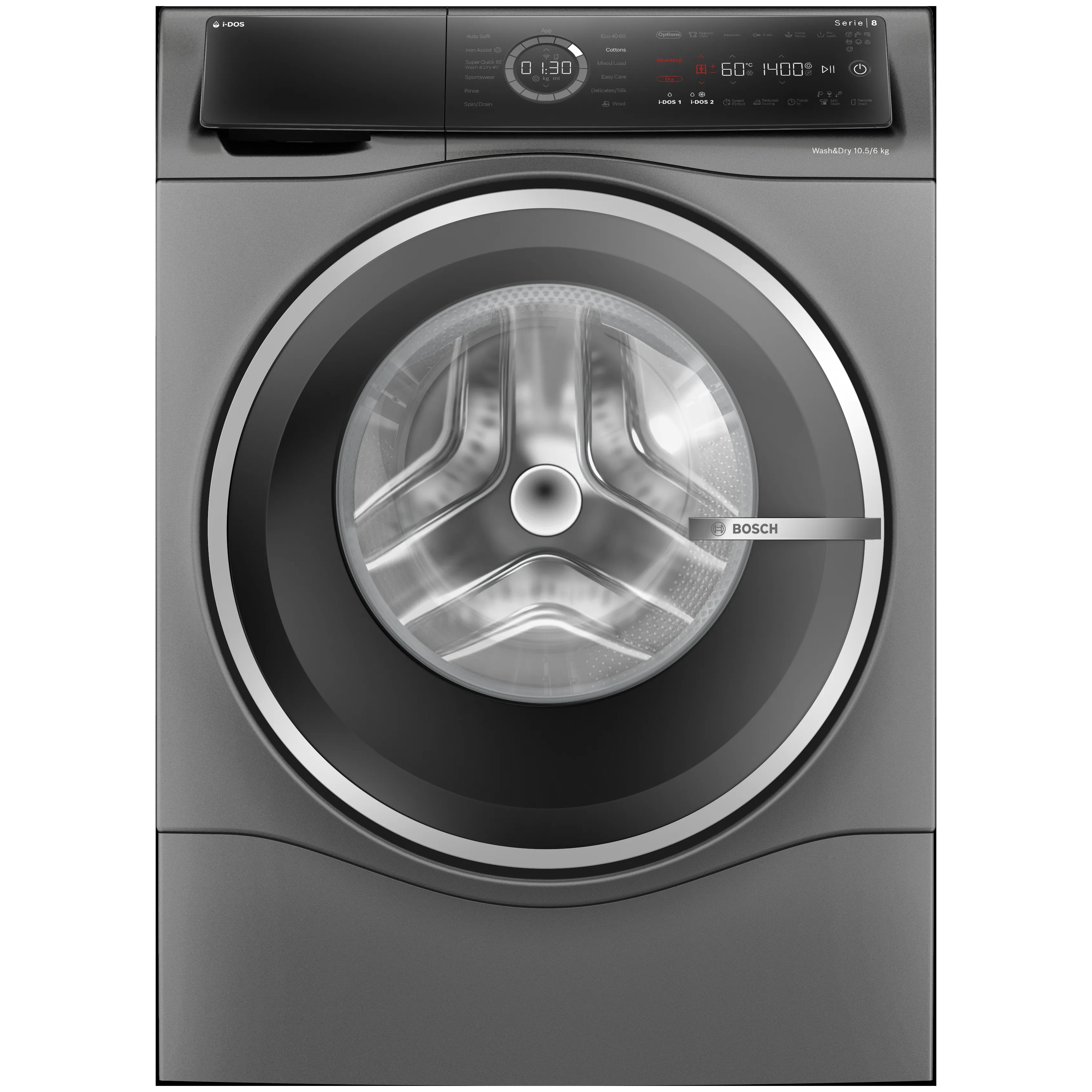 BOSCH WNC254ARGB Series 8 Washer dryer 10.5/6 kg 1400 rpm