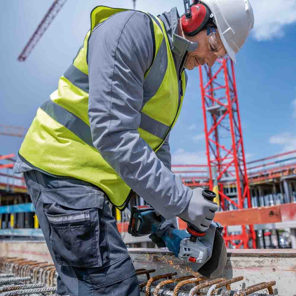 BOSCH 18V BITURBO Brushless 180mm Angle Grinder Skin GWS 18V-180 PC 06019H6E01