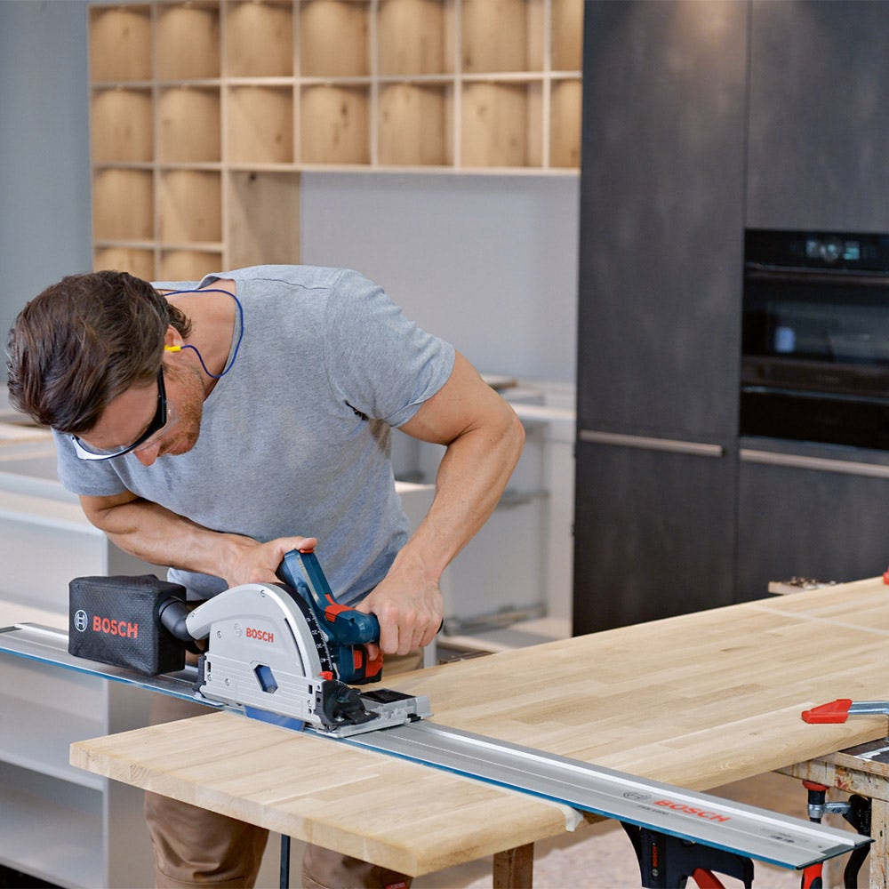 BOSCH 18V BITURBO Brushless Plunge Saw Skin - GKT 18V-52 GC