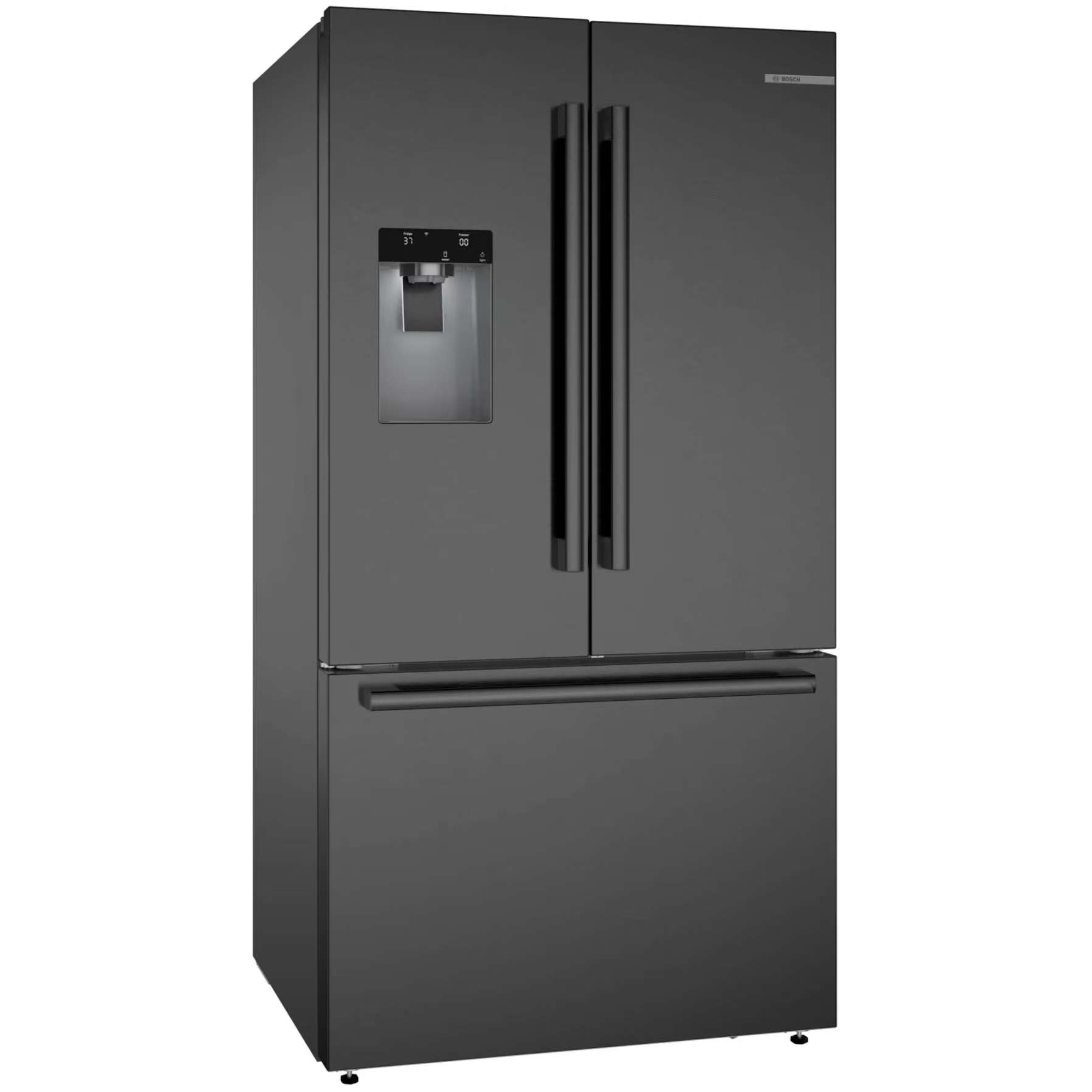 Bosch  B36FD52SNB 500 Series French Door Bottom Mount Refrigerator 36'' Black Stainless Steel, Total No Frost