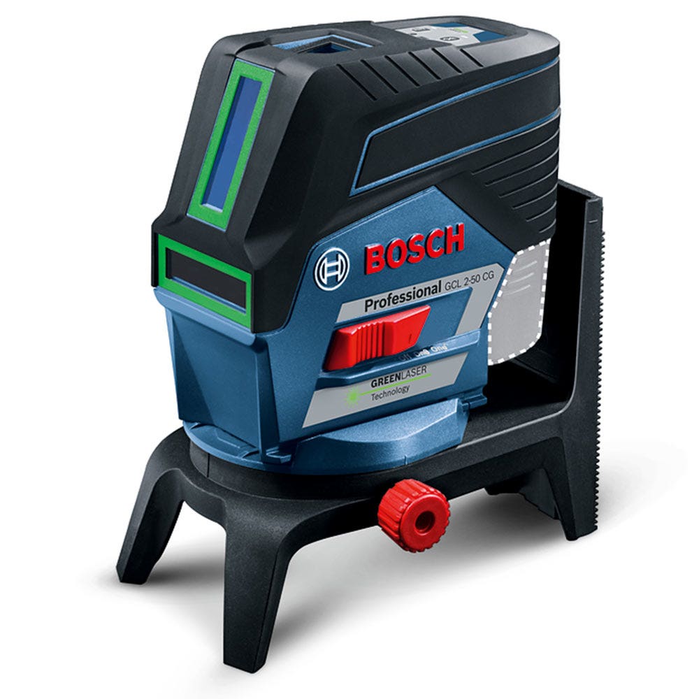 BOSCH 12V 2 x 2.0Ah Pro Crossline Laser Level & Brushless Impact Driver Kit 06159940PN