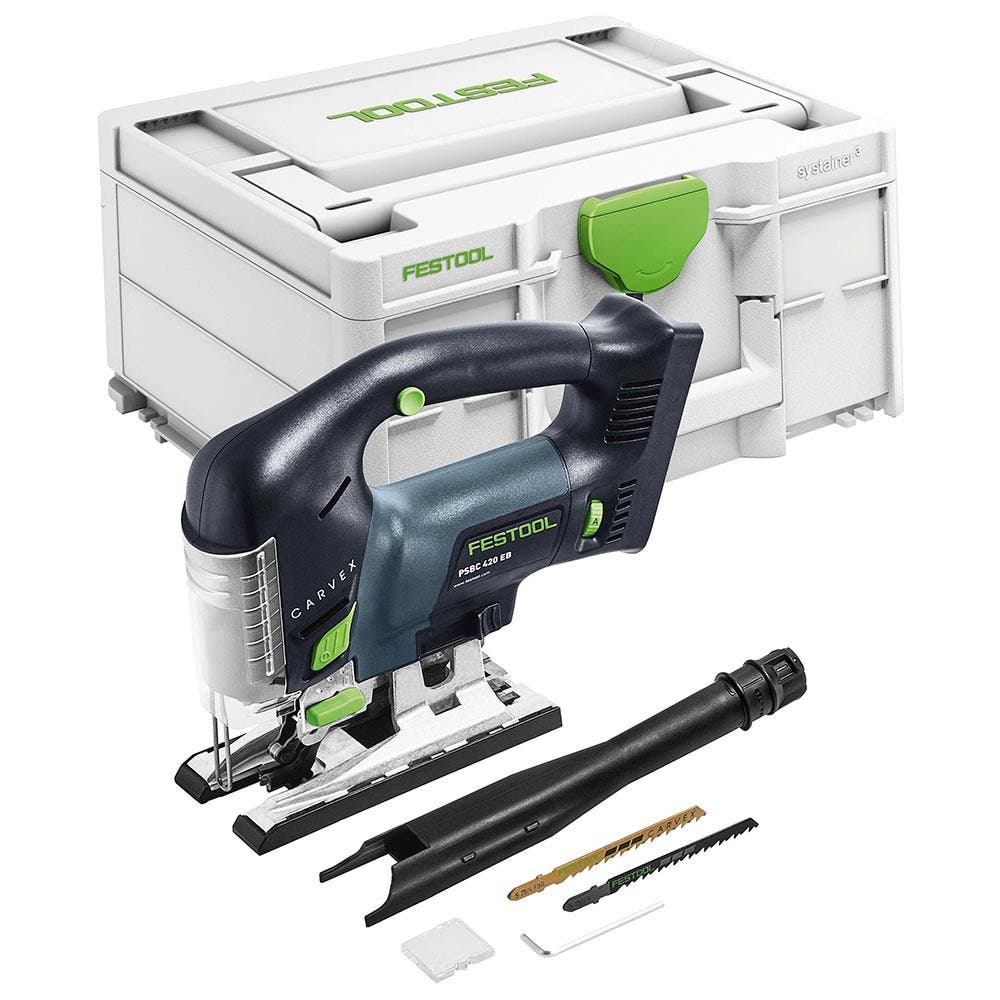 FESTOOL 18V PSBC 420 CARVEX D-Handle Jigsaw Skin 576530