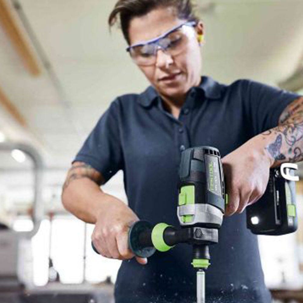 FESTOOL 18V 2 X 5.2AH 13mm TPC Hammer Drill Kit 577285