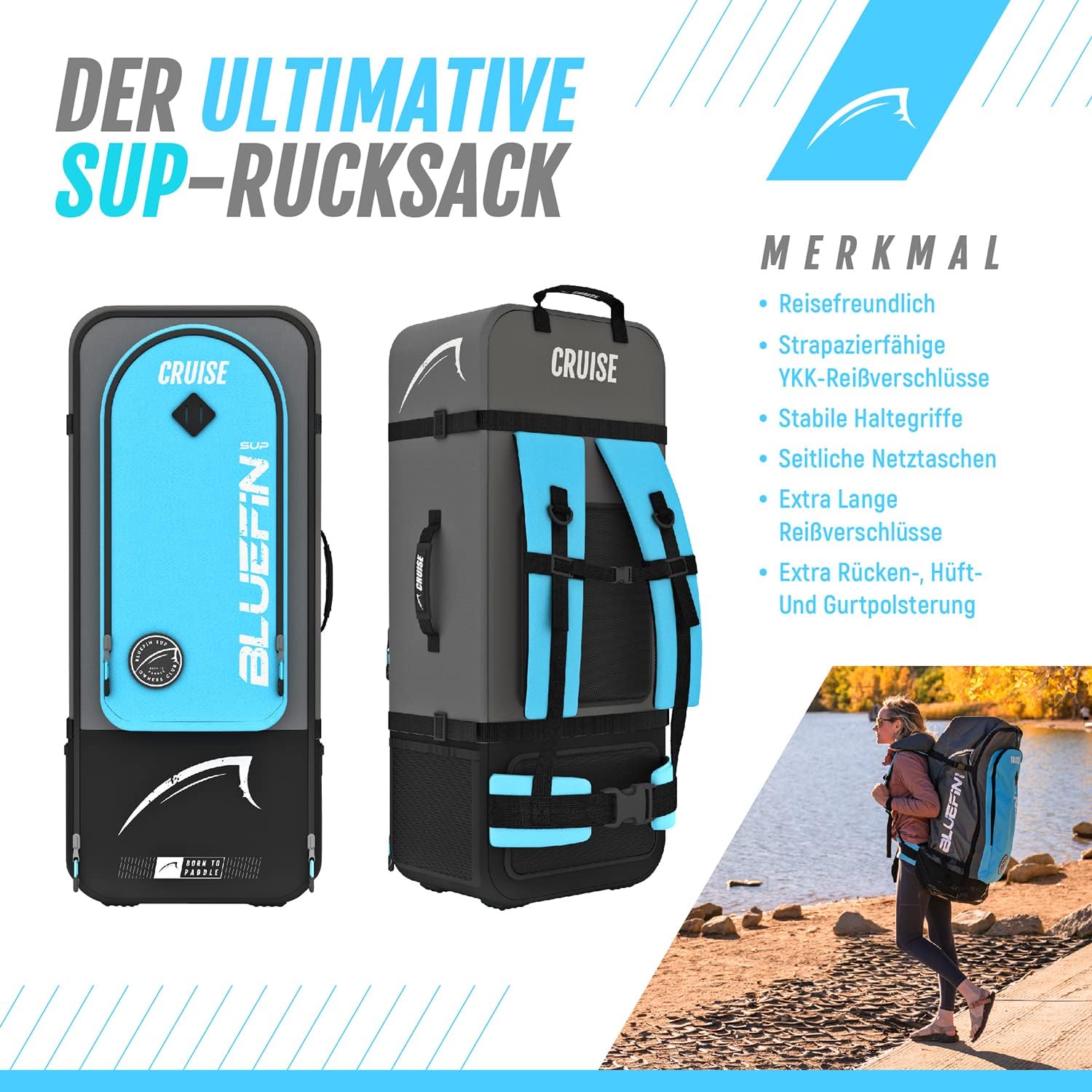 Bluefin Cruise SUP Board Set