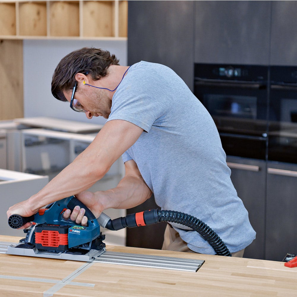 BOSCH 18V BITURBO Brushless Plunge Saw Skin - GKT 18V-52 GC