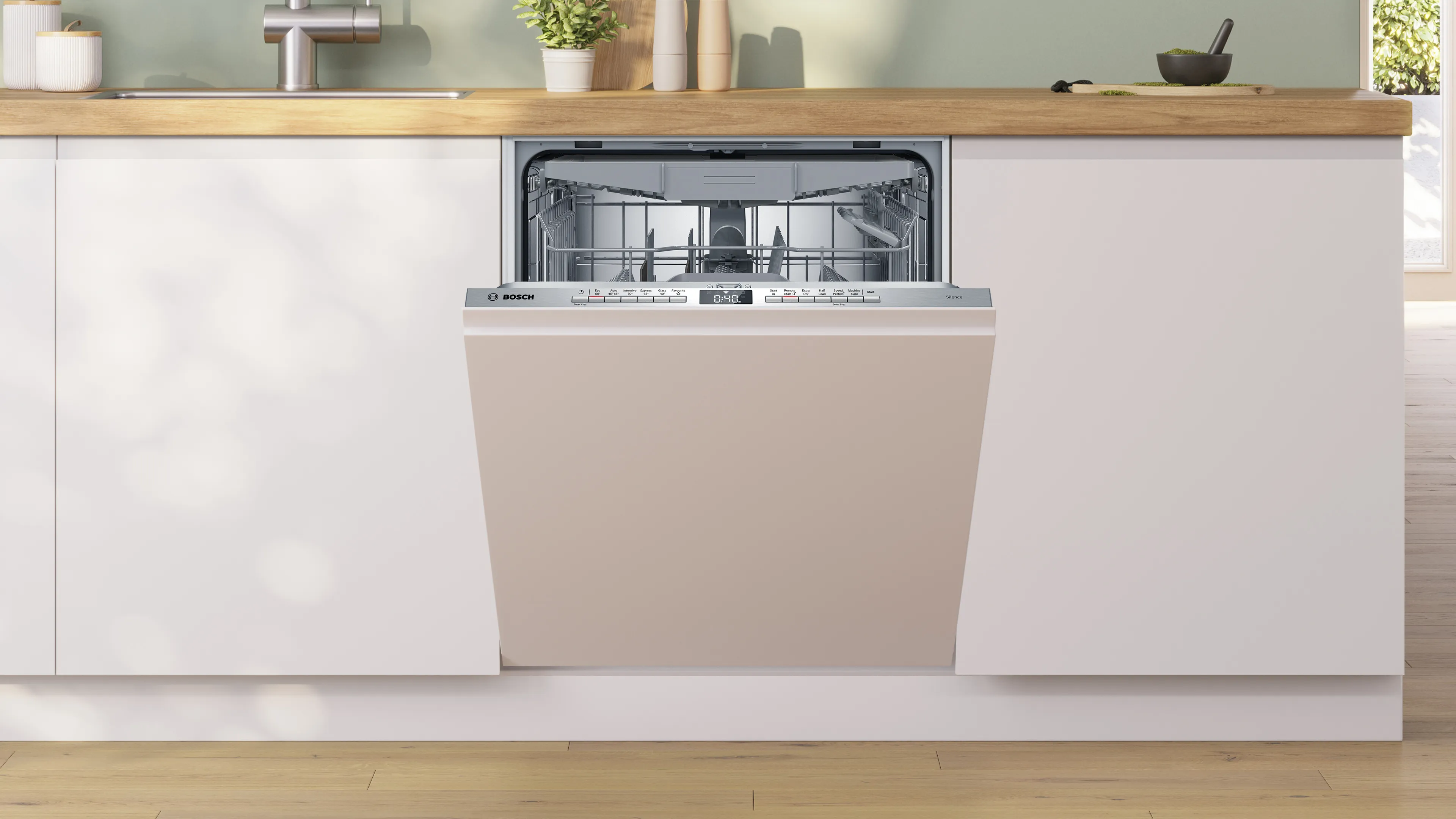 Bosch SMV4HVX00G Series 4 Fully-integrated dishwasher 60 cm